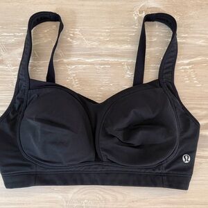 lululemon athletica Black High-Support Sports Bra